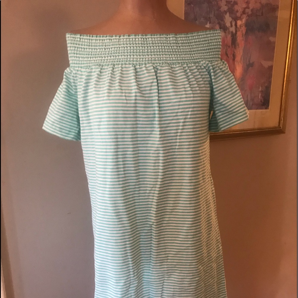 Off the shoulder dress